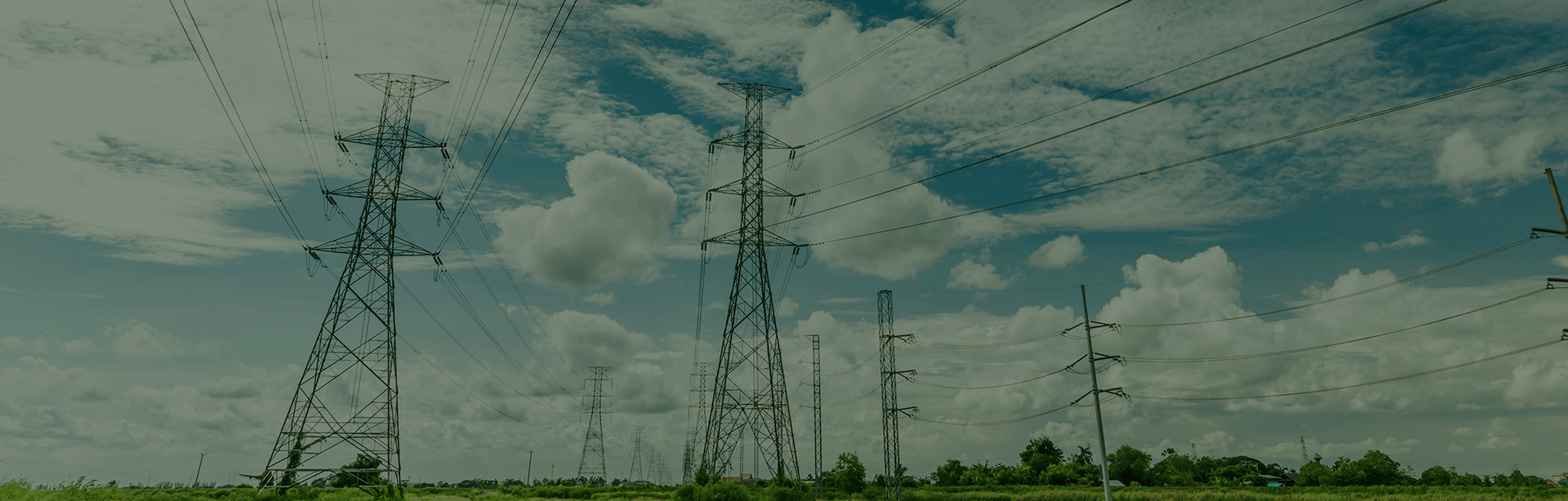 Power transmission towers